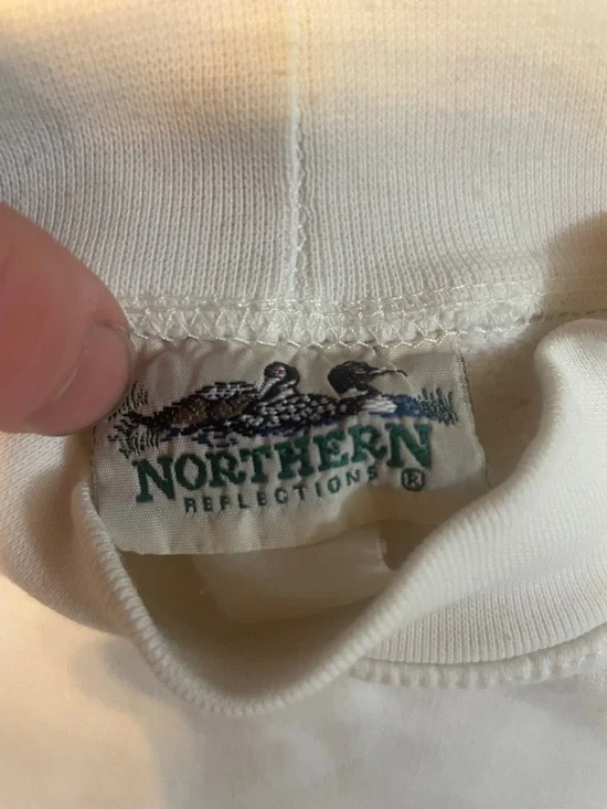 Northern Reflections Cream Scenic Graphic Crewneck - Men - Picture 2 of 6